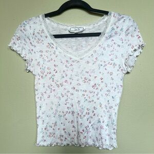 Hippie Rose Crop Top Tee
